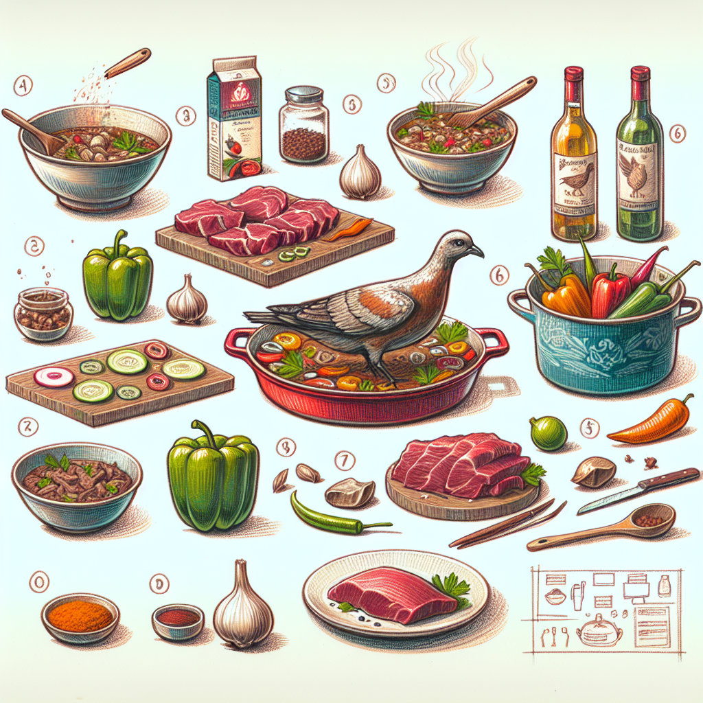 Pastelková ilustrace znázorňující téma: Recepty