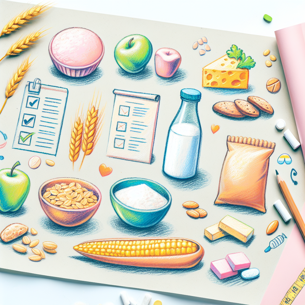 Pastelková ilustrace znázorňující téma: Zdravá strava