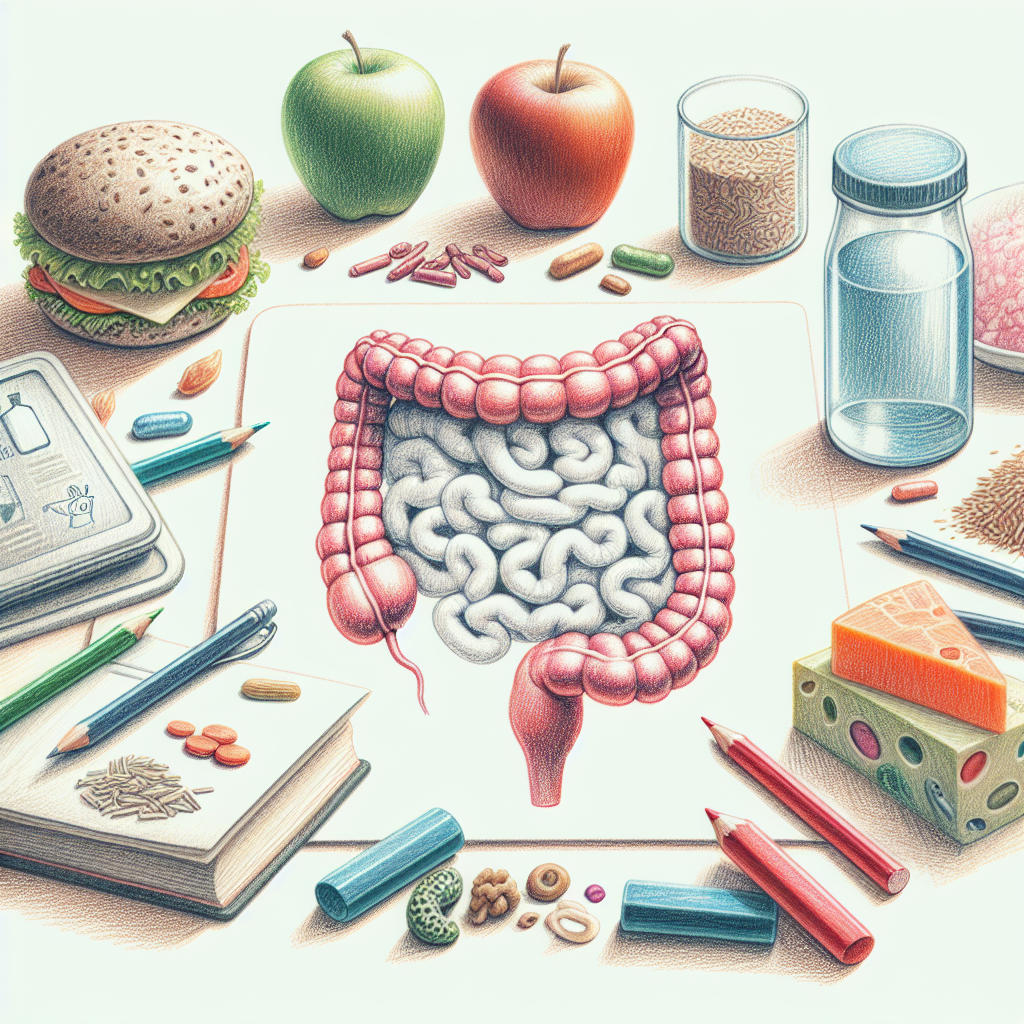 Pastelková ilustrace znázorňující téma: Výživa