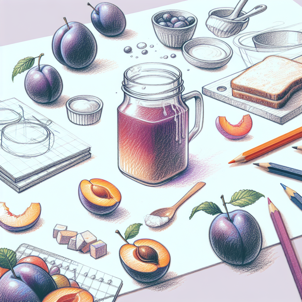 Pastelková ilustrace znázorňující téma: Zdravé recepty