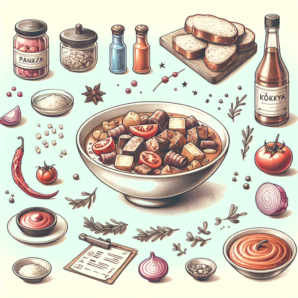 Pastelková ilustrace znázorňující téma: Kuchyňské recepty