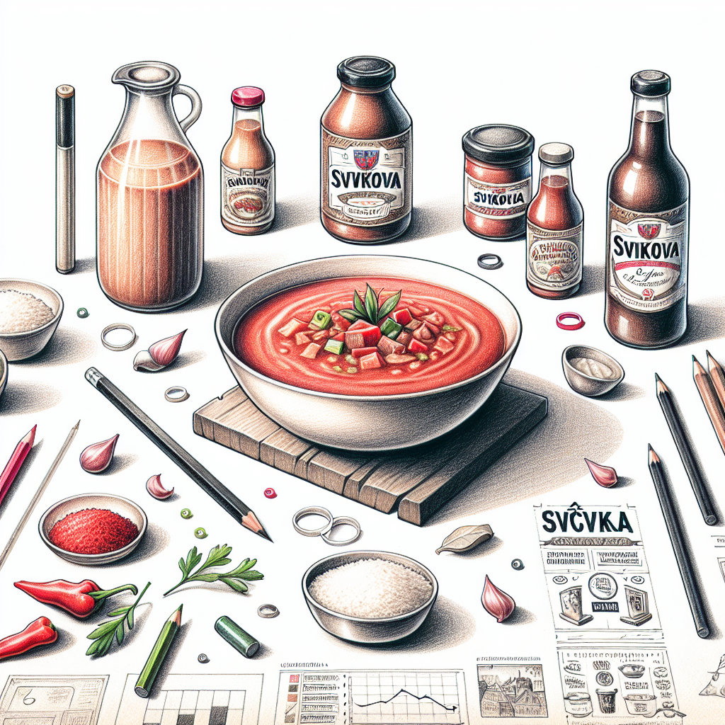 Pastelková ilustrace znázorňující téma: Kuchyně