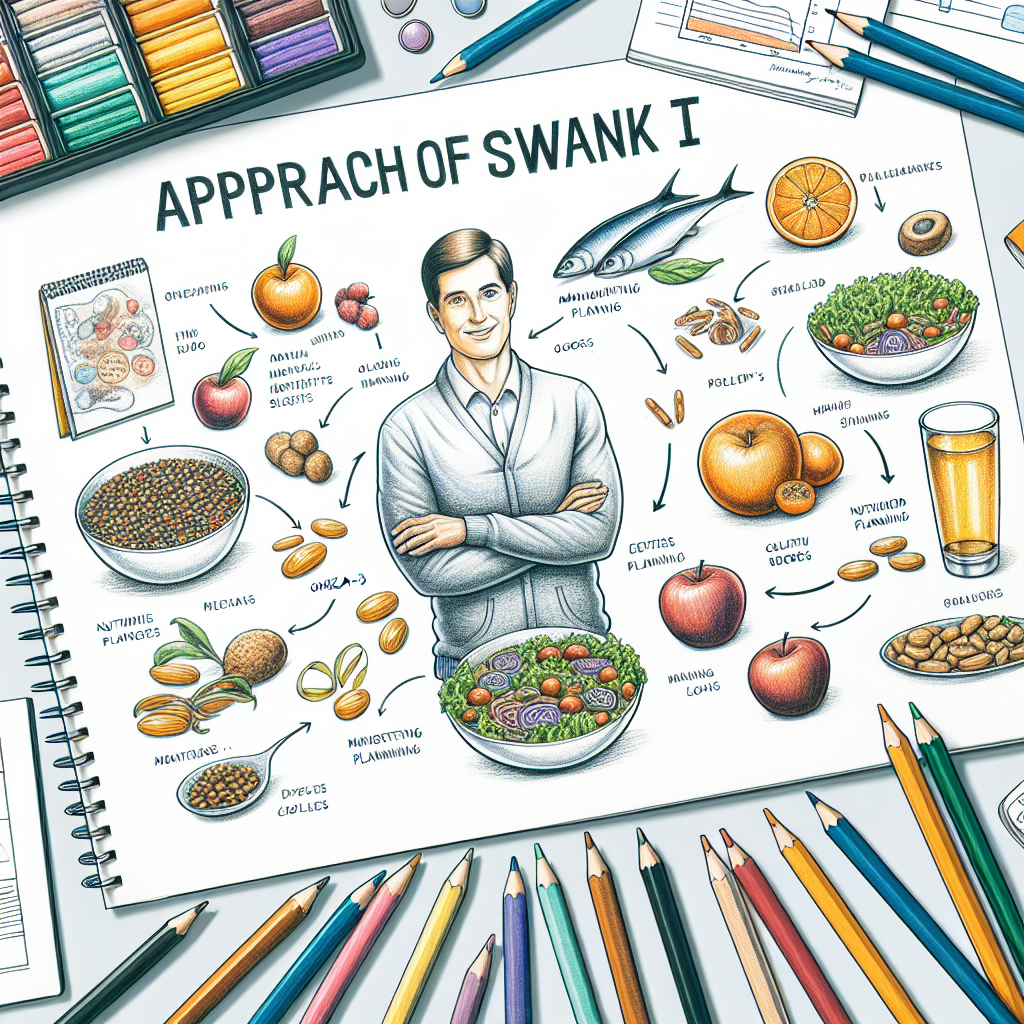 Pastelková ilustrace znázorňující téma: Diety a výživa