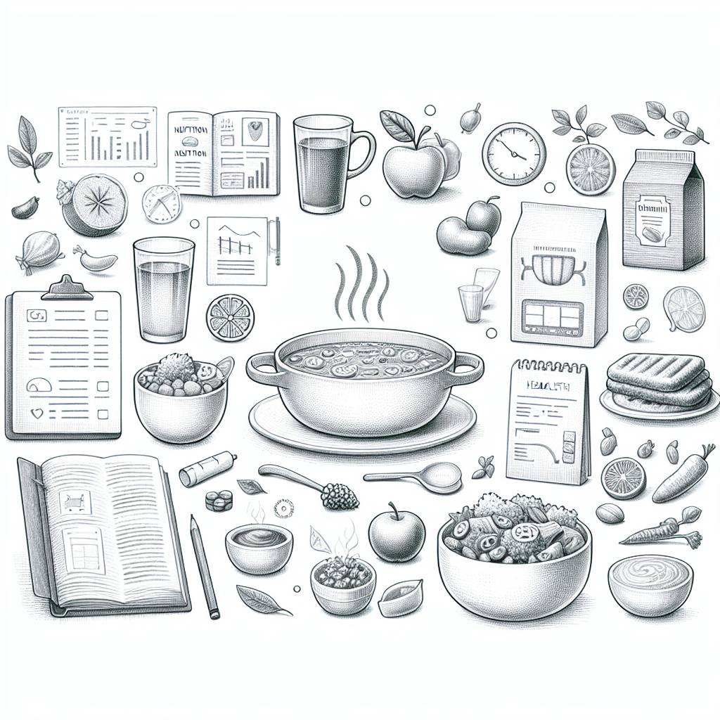 Pastelková ilustrace znázorňující téma: Stravování