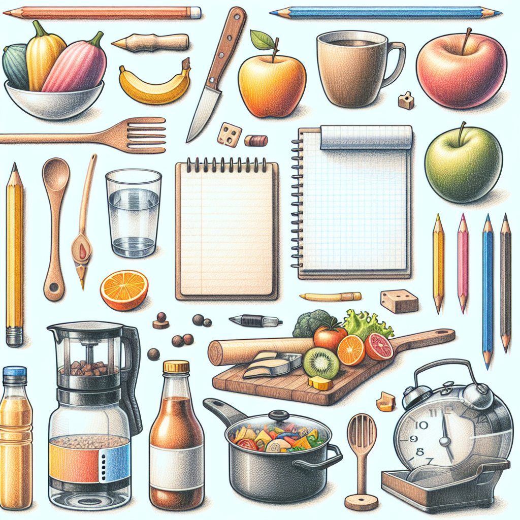 Pastelková ilustrace znázorňující téma: Vaření