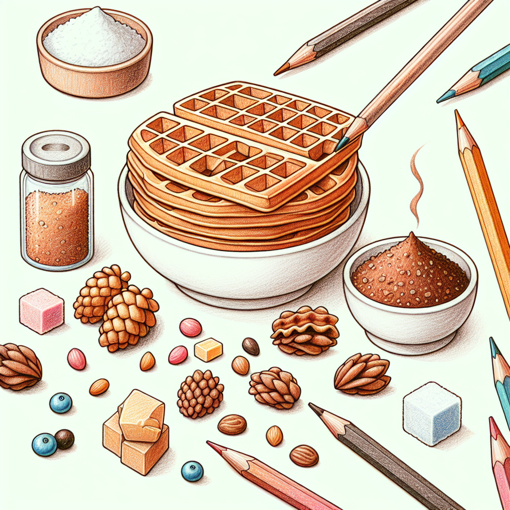 Pastelková ilustrace znázorňující téma: Recepty