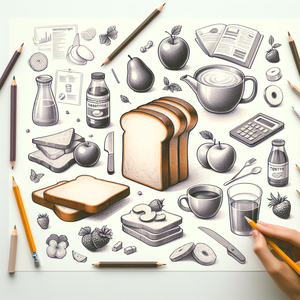 Pastelková ilustrace znázorňující téma: Recepty