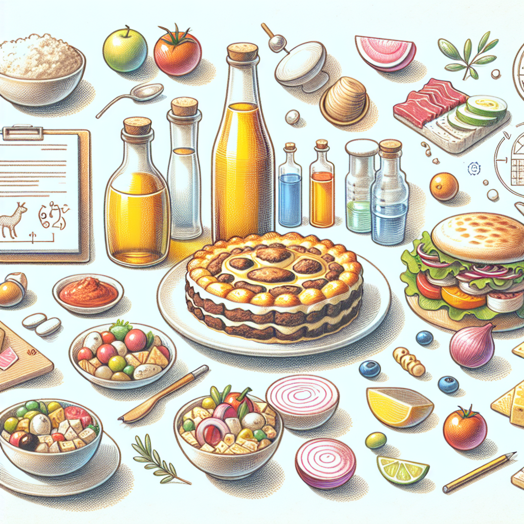 Pastelková ilustrace znázorňující téma: Kuchyně