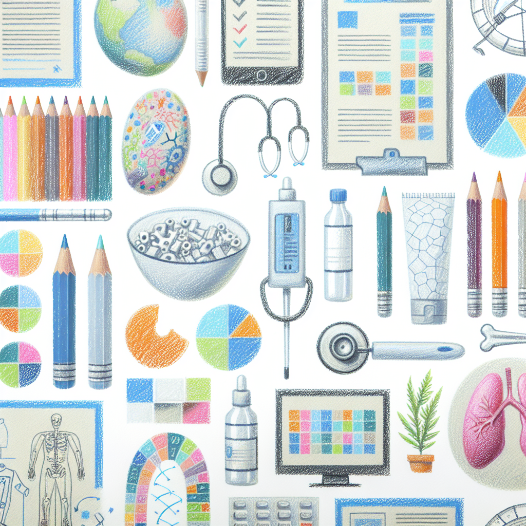 Pastelková ilustrace znázorňující téma: Traumatologie