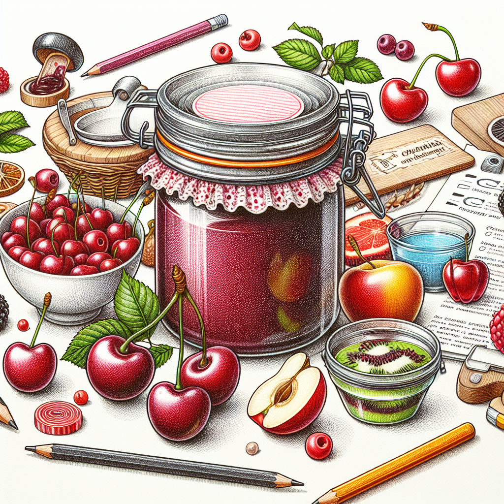 Pastelková ilustrace znázorňující téma: Recepty