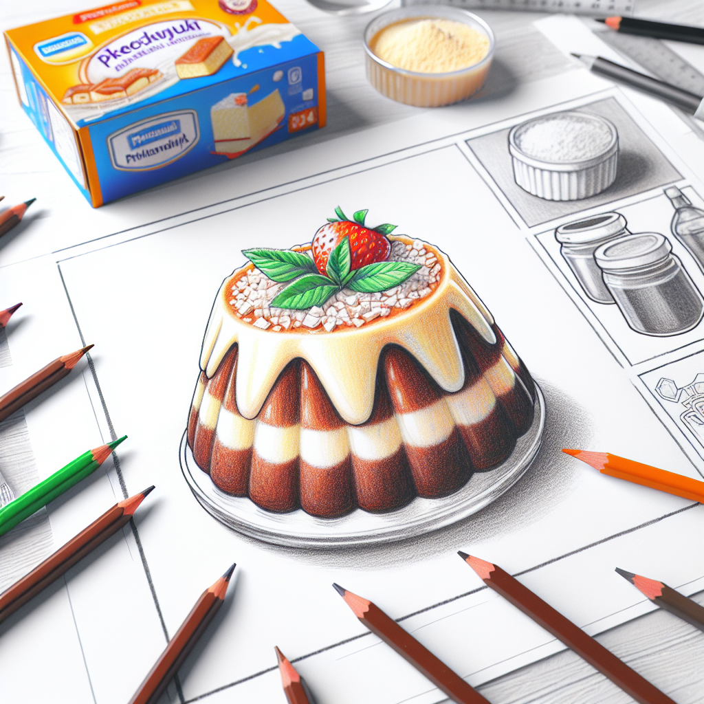 Pastelková ilustrace znázorňující téma: Recepty