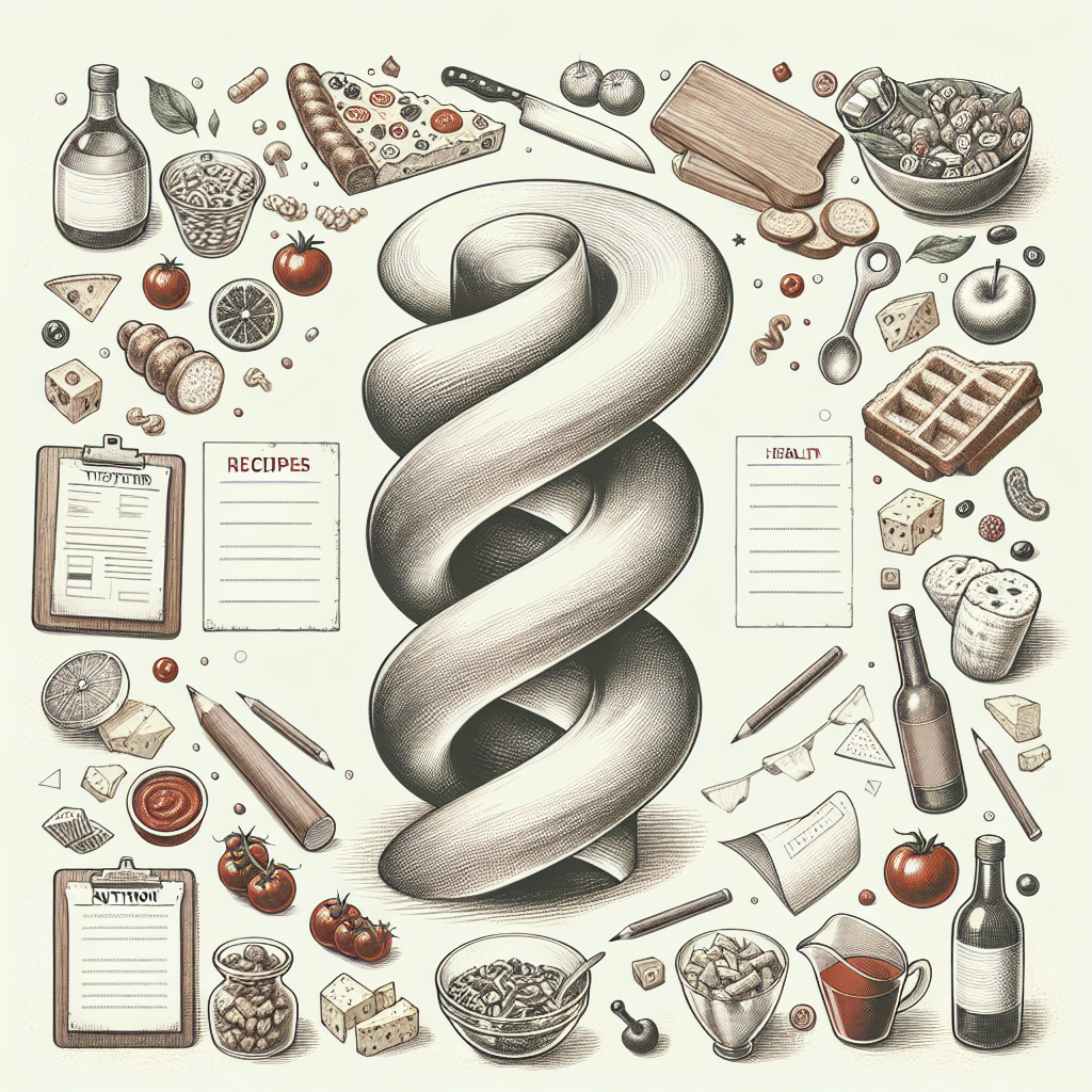 Pastelková ilustrace znázorňující téma: Jídlo