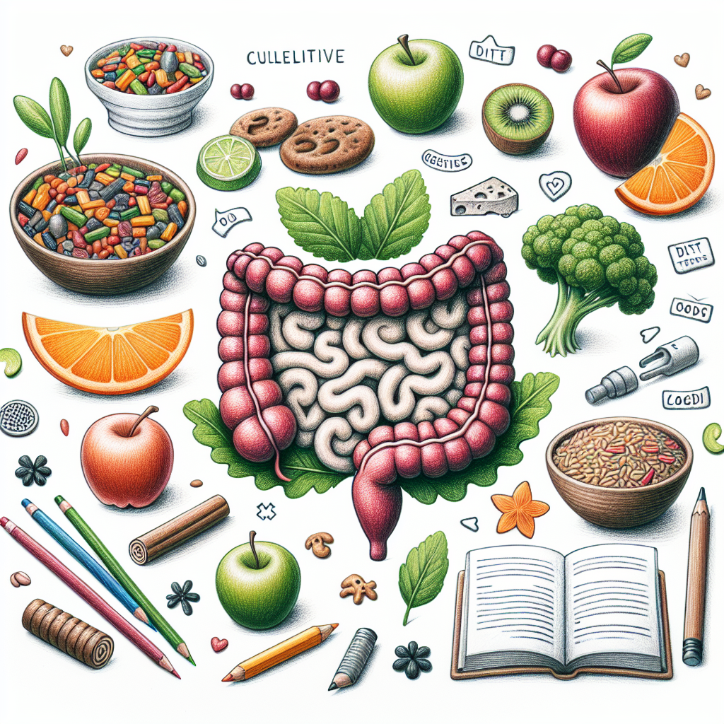 Pastelková ilustrace znázorňující téma: Zdravá strava