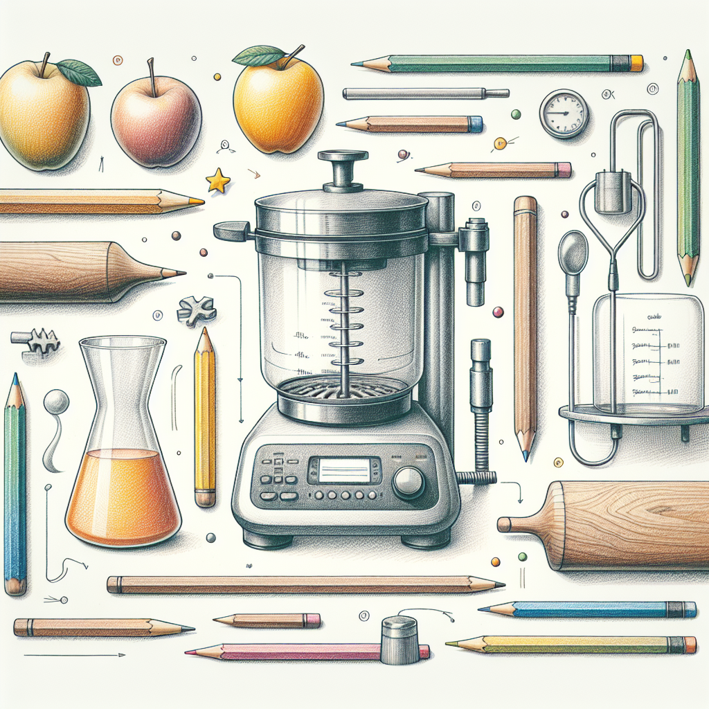 Pastelková ilustrace znázorňující téma: Kuchyně