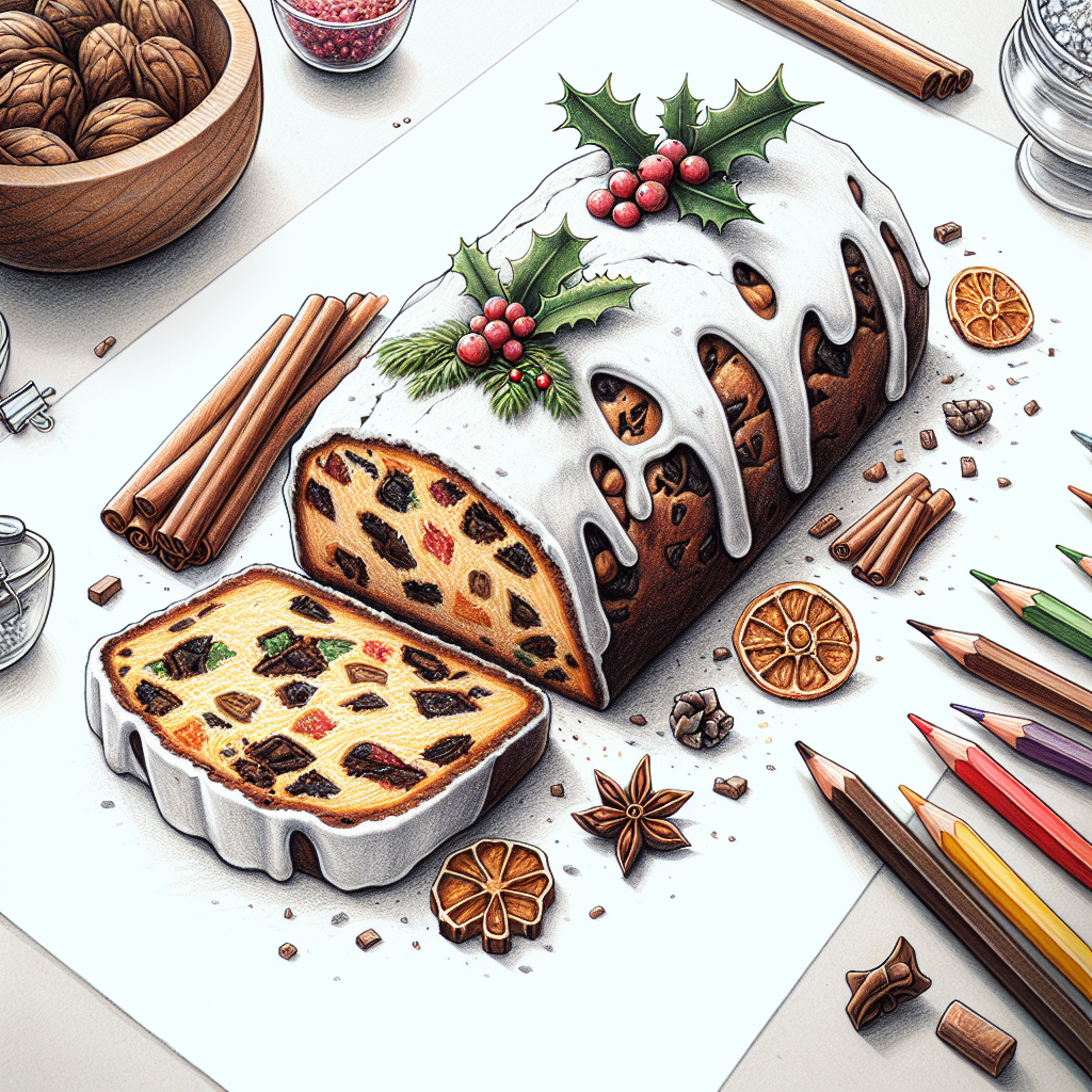 Pastelková ilustrace znázorňující téma: Recepty