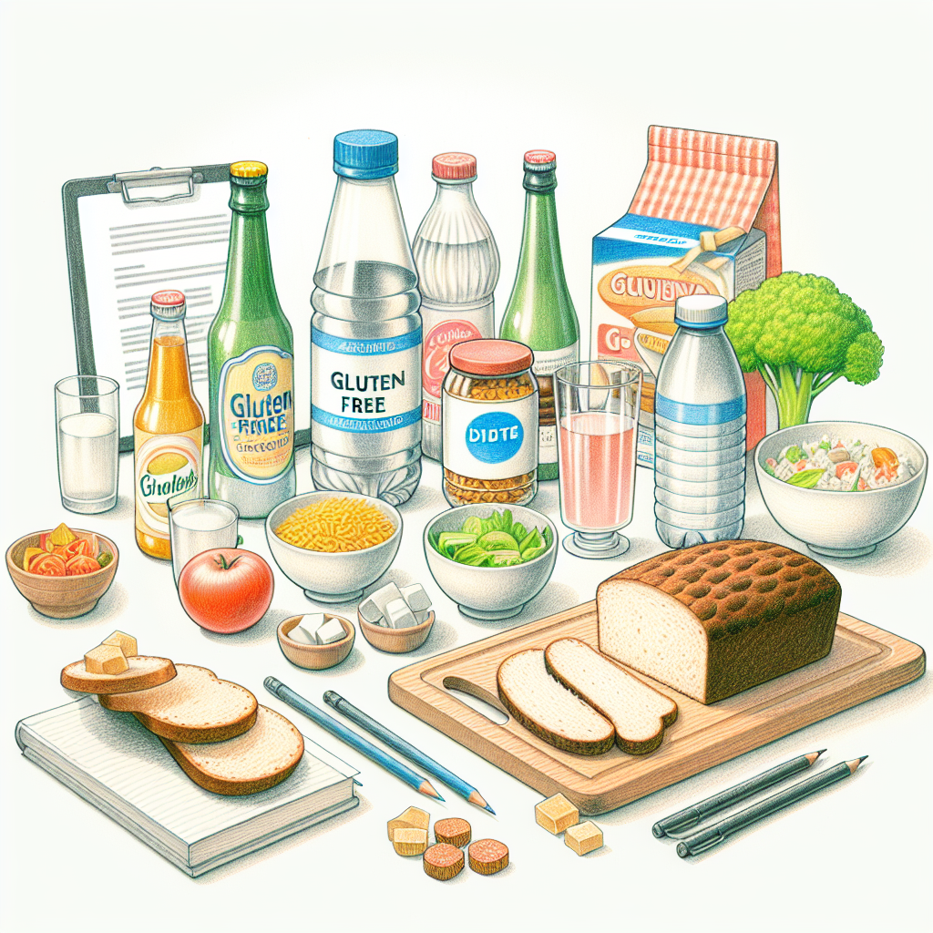 Pastelková ilustrace znázorňující téma: Bezlepkové vaření