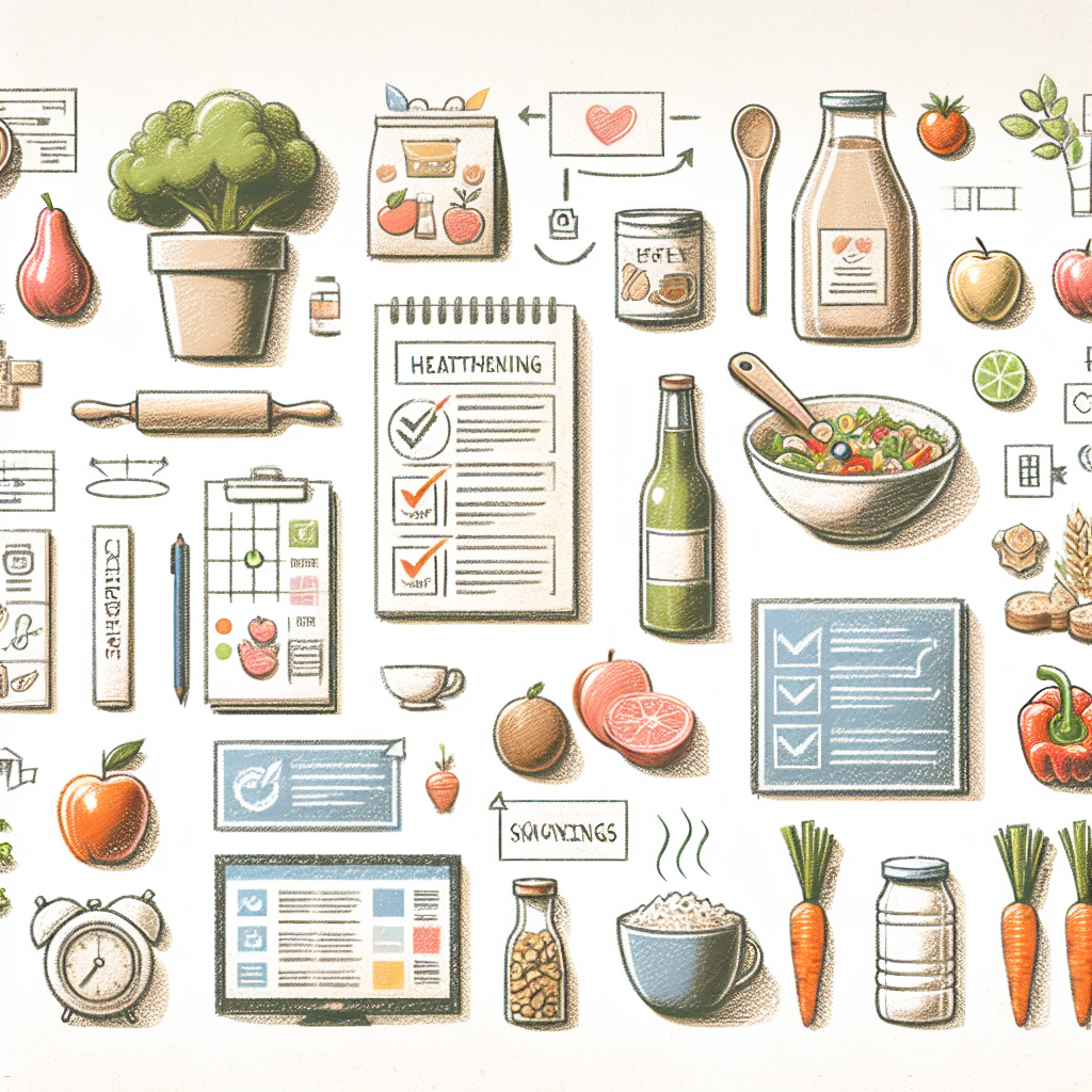 Pastelková ilustrace znázorňující téma: Vaření