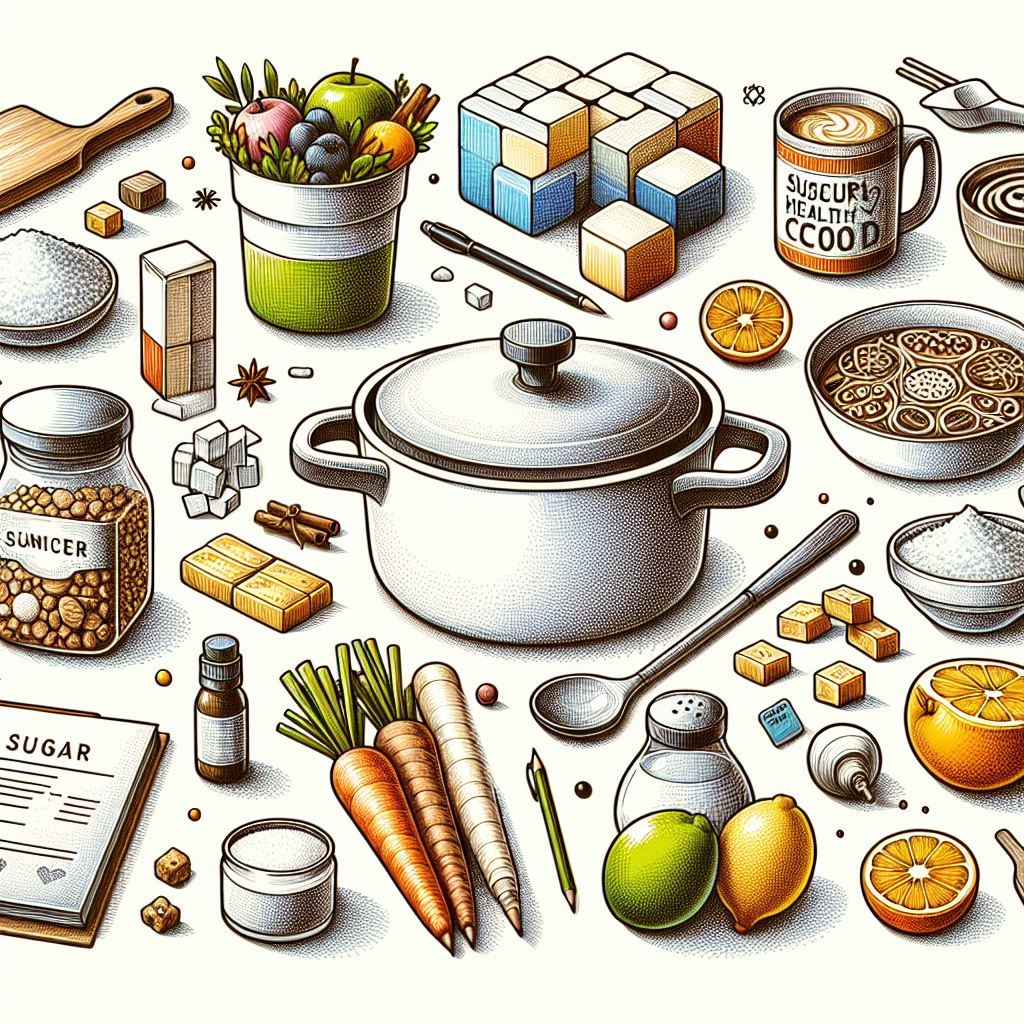 Pastelková ilustrace znázorňující téma: Vaření