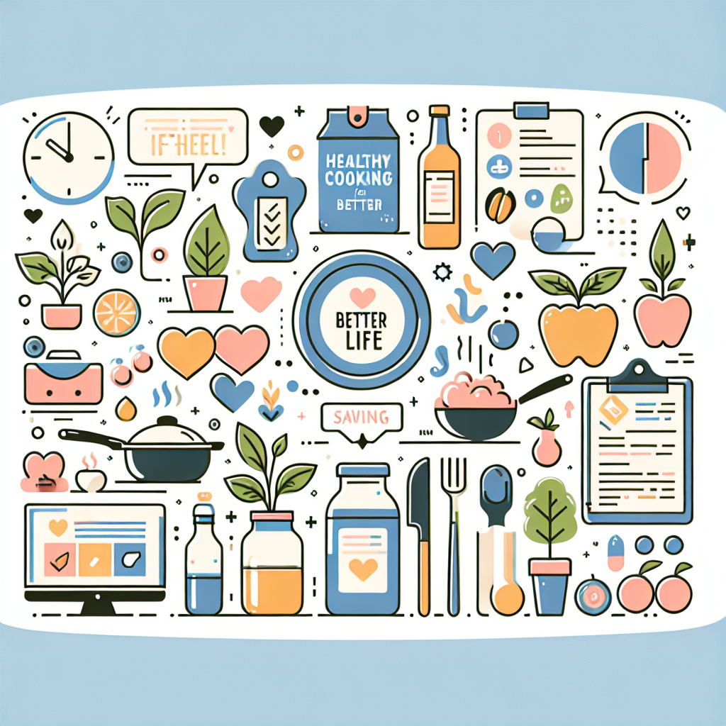 Pastelková ilustrace znázorňující téma: Vaření