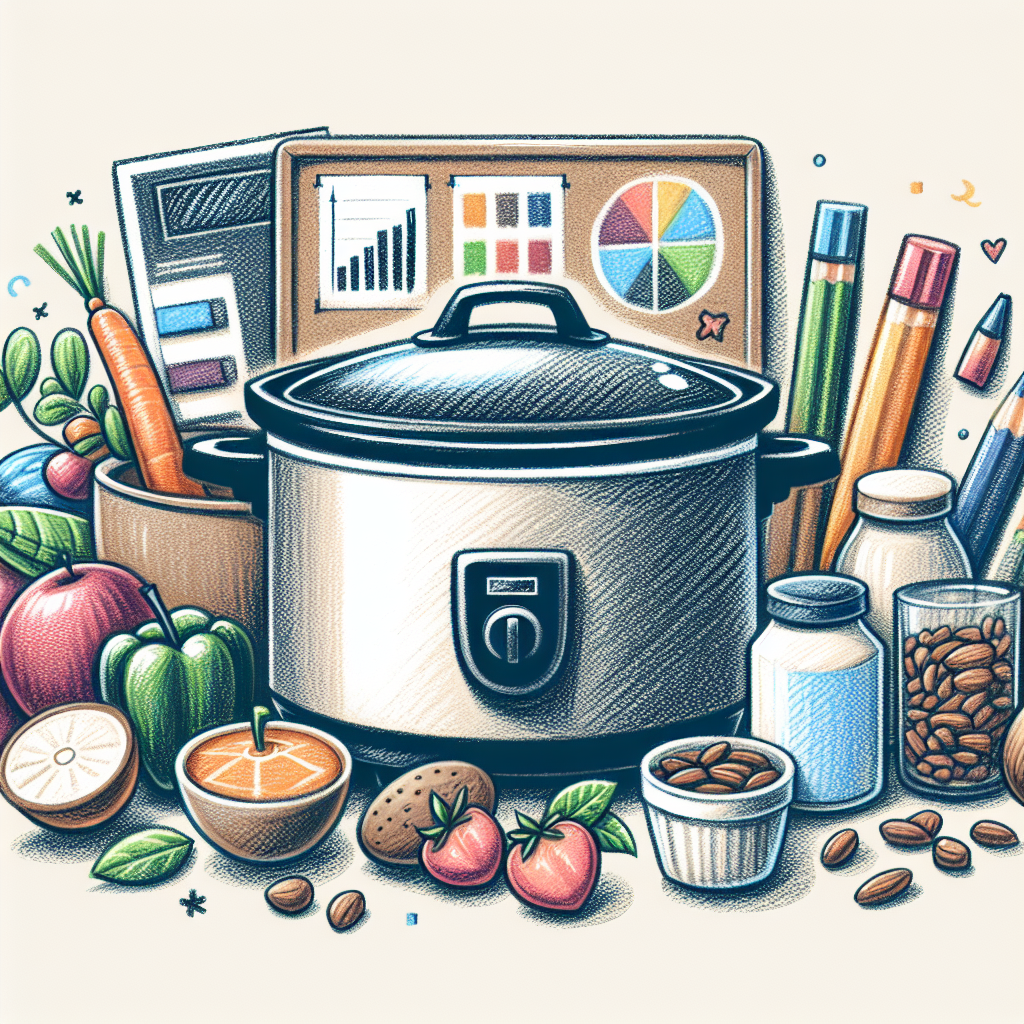 Pastelková ilustrace znázorňující téma: Vaření