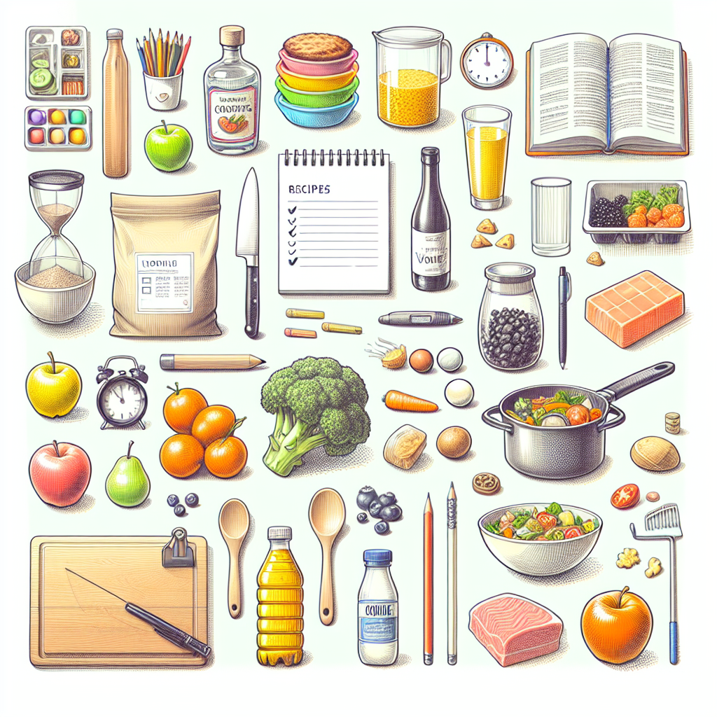 Pastelková ilustrace znázorňující téma: Vaření