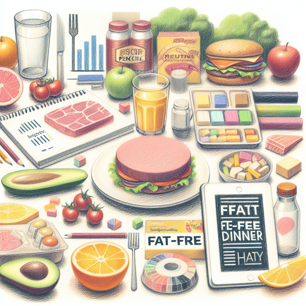 Pastelková ilustrace znázorňující téma: Zdravá strava