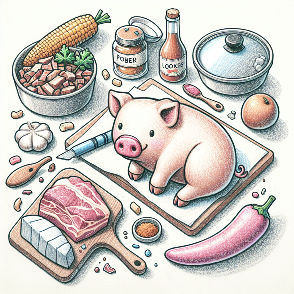 Pastelková ilustrace znázorňující téma: Kuchyně