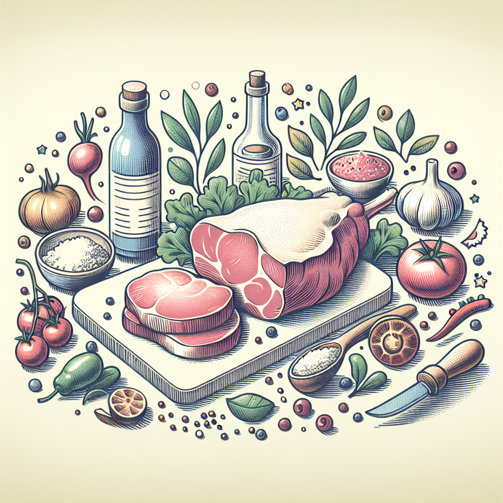 Pastelková ilustrace znázorňující téma: Recepty