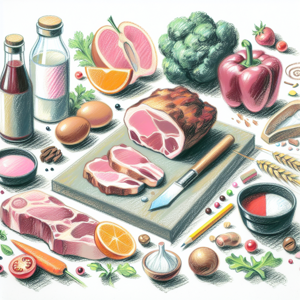 Pastelková ilustrace znázorňující téma: Vaření