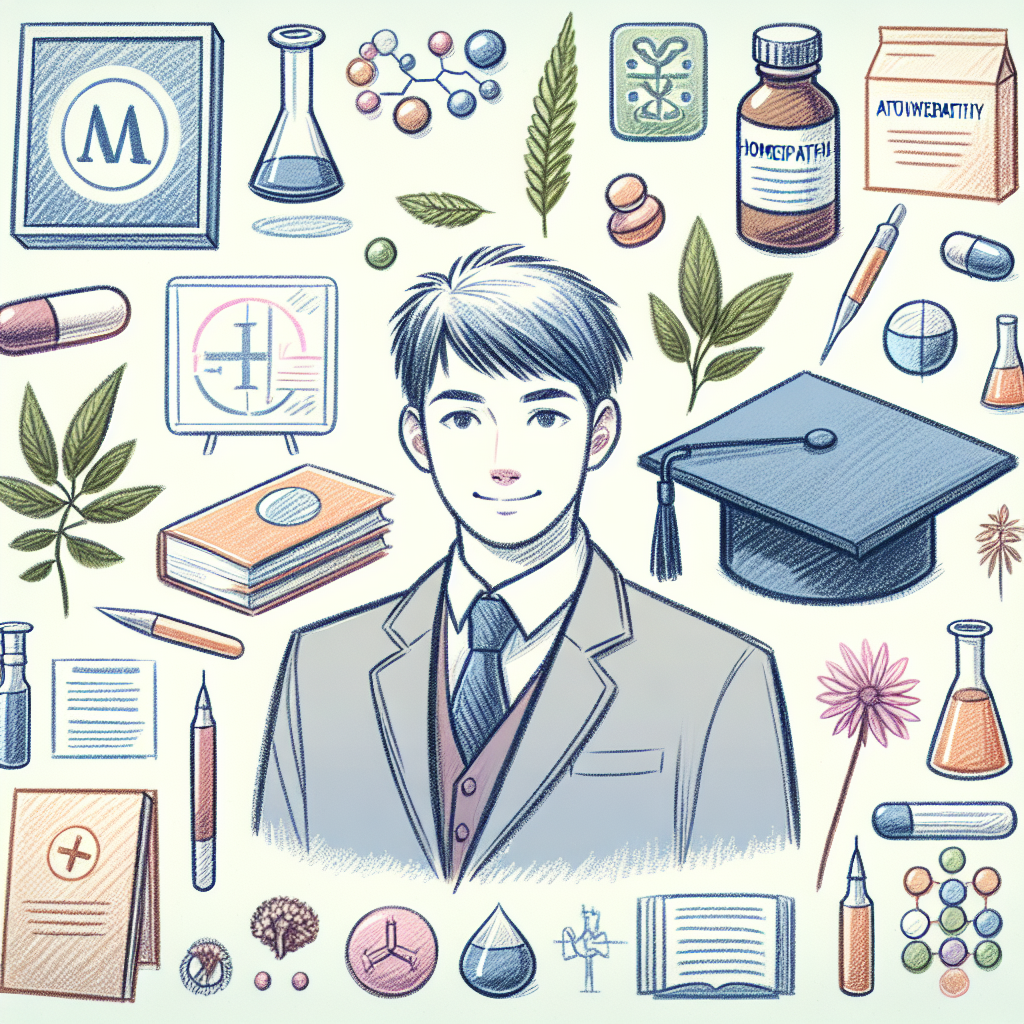 Pastelková ilustrace znázorňující téma: Alternativní medicína