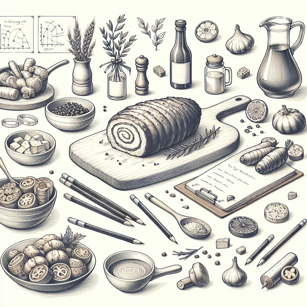 Pastelková ilustrace znázorňující téma: Kulinářství