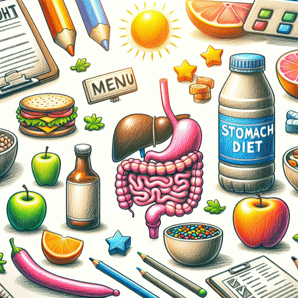 Pastelková ilustrace znázorňující téma: Zdravá výživa