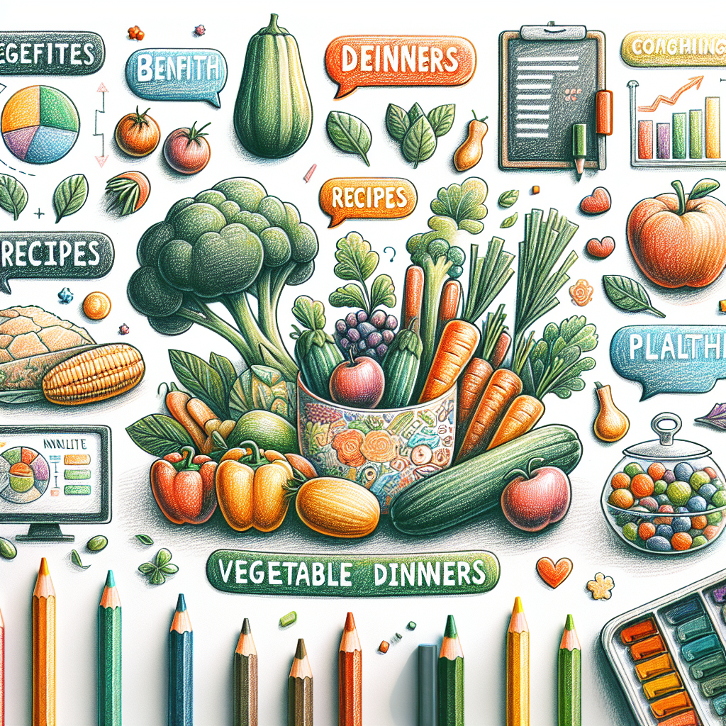 Pastelková ilustrace znázorňující téma: Zdravé vaření