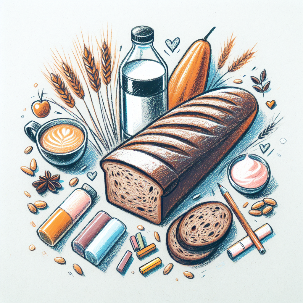 Pastelková ilustrace znázorňující téma: Zdravá výživa