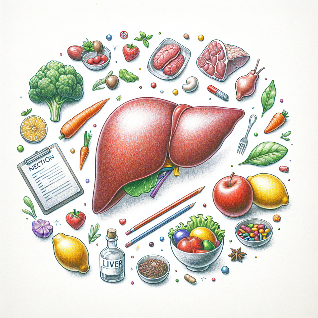 Pastelková ilustrace znázorňující téma: Výživa