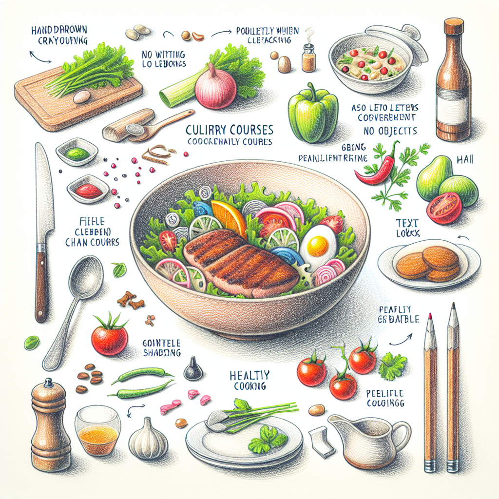 Pastelková ilustrace znázorňující téma: Kuchařství