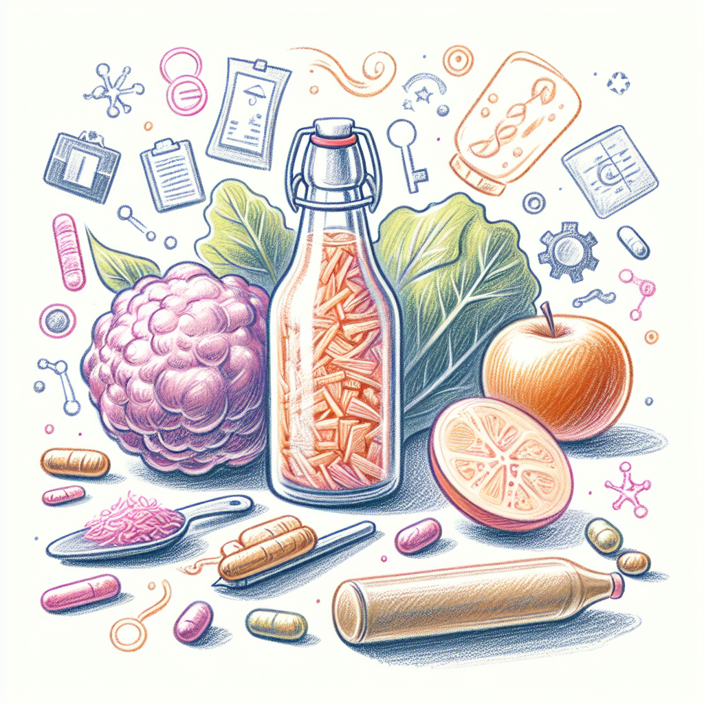 Pastelková ilustrace znázorňující téma: Zdravá výživa