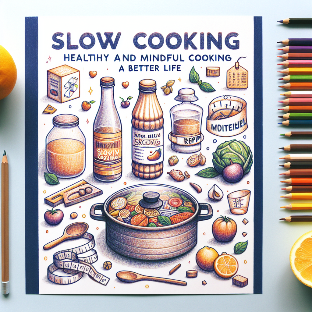 Pastelková ilustrace znázorňující téma: Vaření