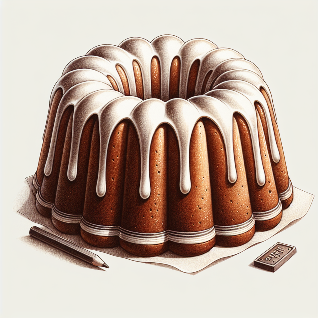 Pastelková ilustrace znázorňující téma: Dezerty