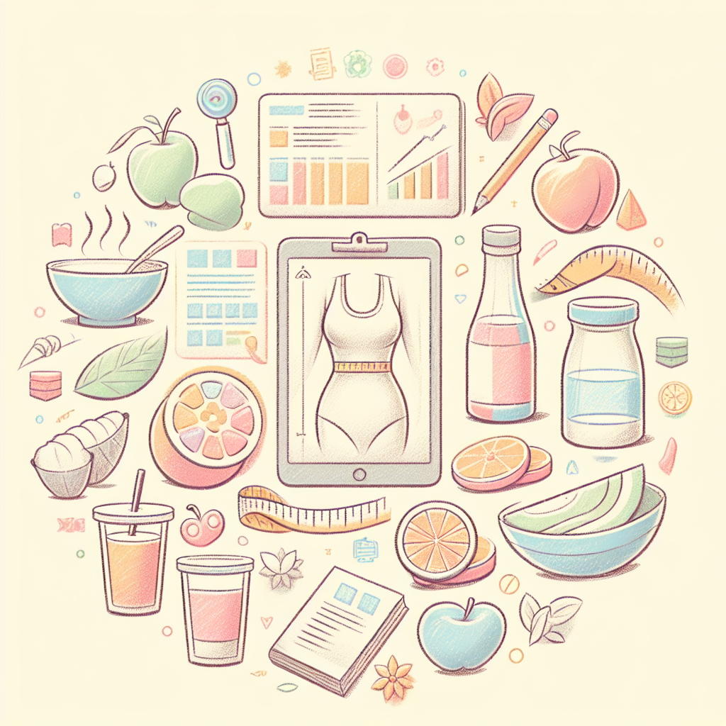 Pastelková ilustrace znázorňující téma: Výživa