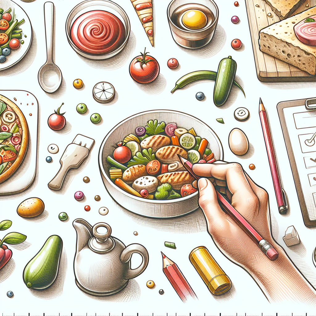 Pastelková ilustrace znázorňující téma: Vaření