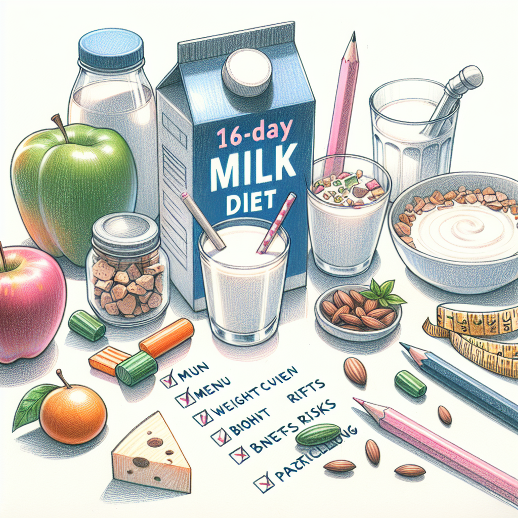 Pastelková ilustrace znázorňující téma: Diety a hubnutí