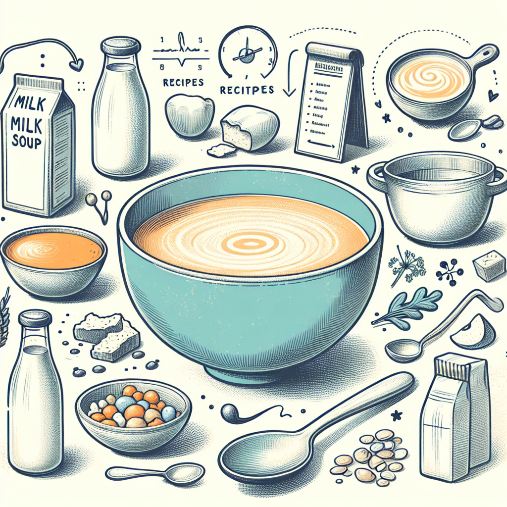 Pastelková ilustrace znázorňující téma: Recepty