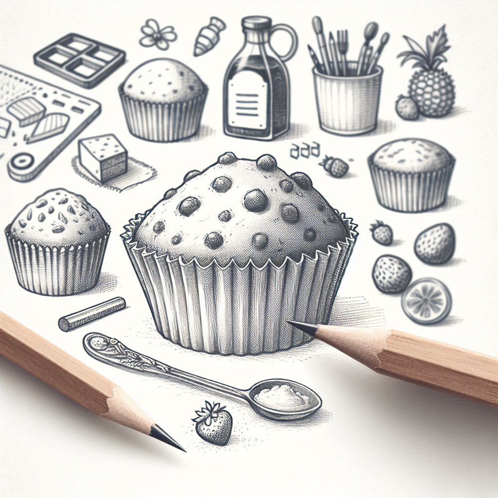 Pastelková ilustrace znázorňující téma: Kuchyně