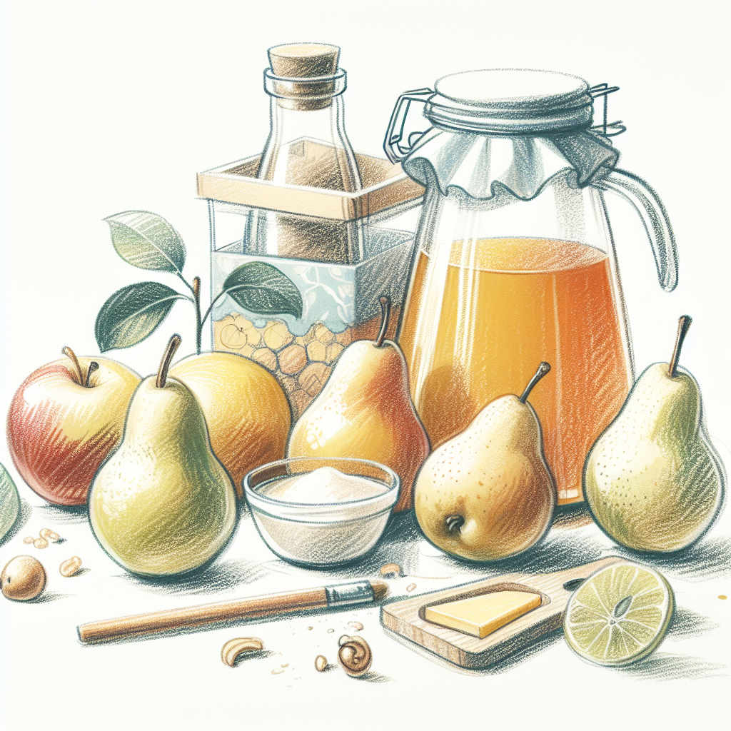 Pastelková ilustrace znázorňující téma: Recepty