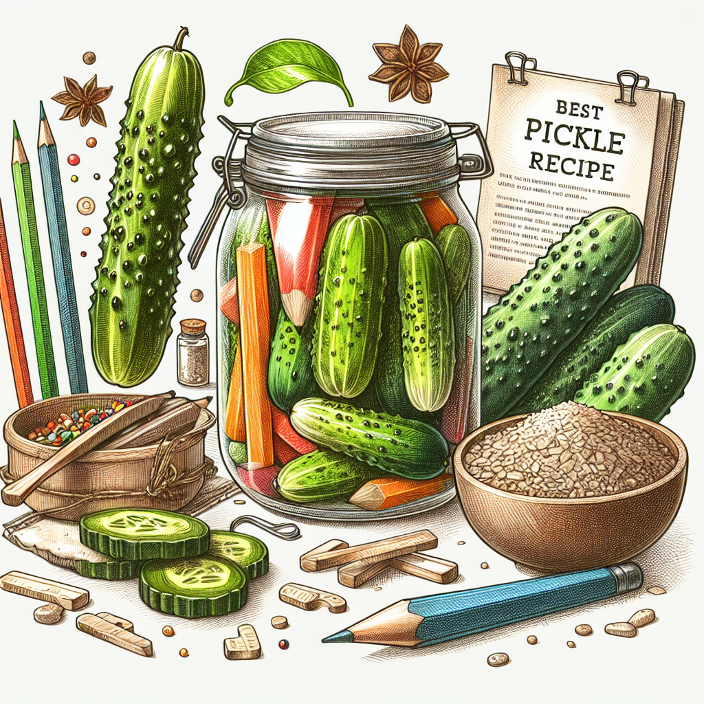 Pastelková ilustrace znázorňující téma: Recepty